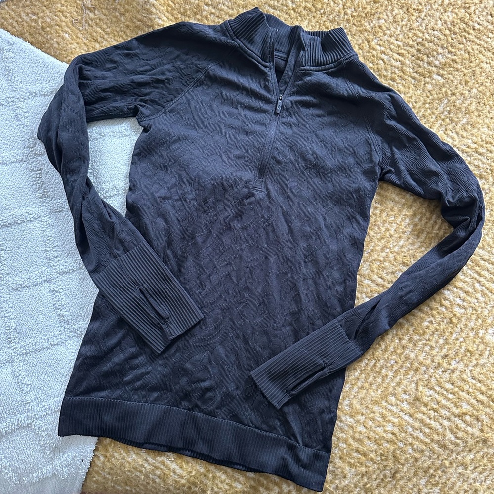 Lululemon 3/4 Zip Athletic Top